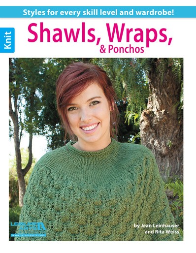 Leisure Arts 5628 Shawls, Wraps, & Ponchos